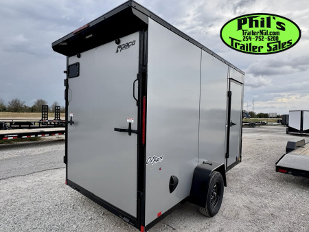 New 2026 Pace American 6X12 ENCLOSED TRAILER Cargo / Enclosed Trailer UPGRADED 7' INTERIOR & REAR WING!!