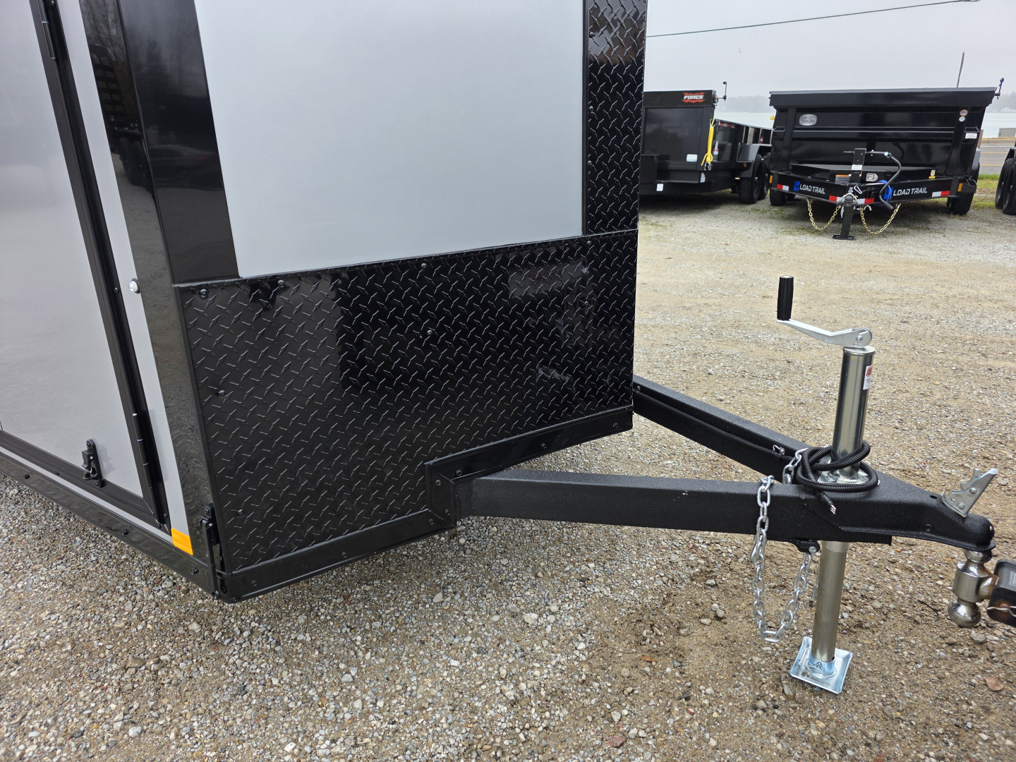 New 2026 Formula Trailers 6x12 6'6 INSIDE ramp door BLACKOUT 080 EXTERIOR ALUMINUM WHEELS Cargo / Enclosed Trailer