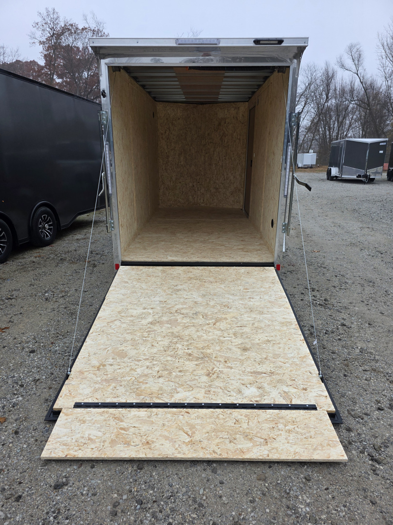 New 2026 Formula Trailers 6x12 6'6 INSIDE080 SCREWLESS EXTERIOR ramp door ALUMINUM WHEELS Cargo / Enclosed Trailer