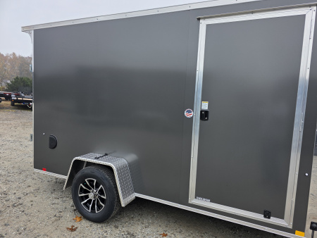 New 2026 Formula Trailers 6x12 6'6 INSIDE080 SCREWLESS EXTERIOR ramp door ALUMINUM WHEELS Cargo / Enclosed Trailer