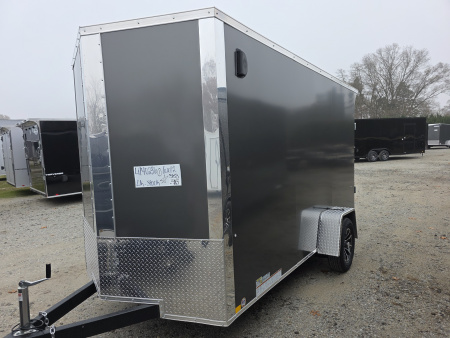 New 2026 Formula Trailers 6x12 6'6 INSIDE080 SCREWLESS EXTERIOR ramp door ALUMINUM WHEELS Cargo / Enclosed Trailer