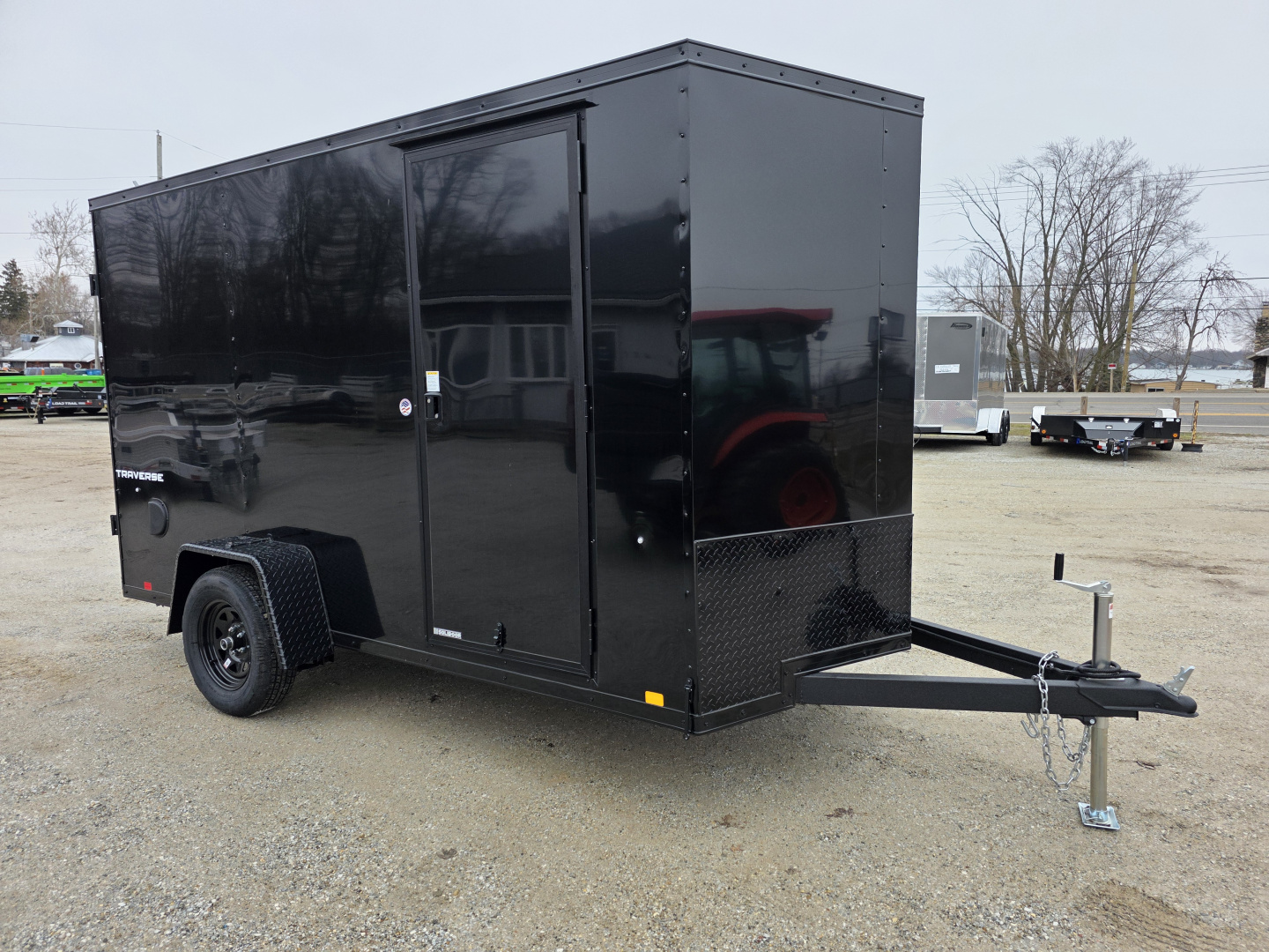 New 2026 Formula Trailers 6x12 6'6 ramp door BLACKOUT DRINGS Cargo / Enclosed Trailer