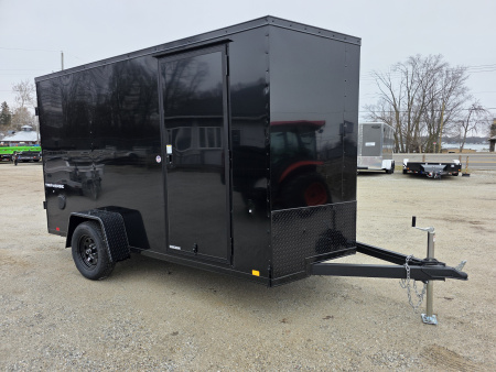 New 2026 Formula Trailers 6x12 6'6 ramp door BLACKOUT DRINGS Cargo / Enclosed Trailer