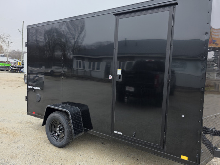 New 2026 Formula Trailers 6x12 6'6 ramp door BLACKOUT DRINGS Cargo / Enclosed Trailer
