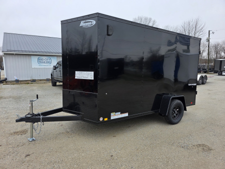 New 2026 Formula Trailers 6x12 6'6 ramp door BLACKOUT DRINGS Cargo / Enclosed Trailer