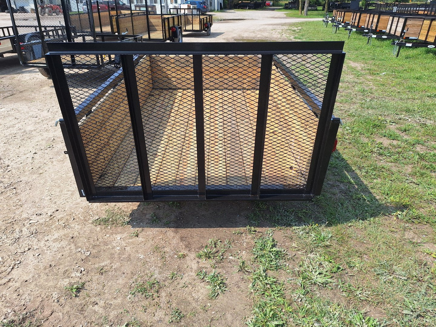 New 2026 AMO 5x8 Light Duty 2K High Side Utility Trailer W/ Led Lights