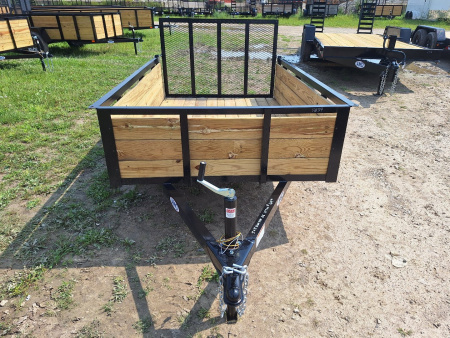 New 2026 AMO 5x8 Light Duty 2K High Side Utility Trailer W/ Led Lights