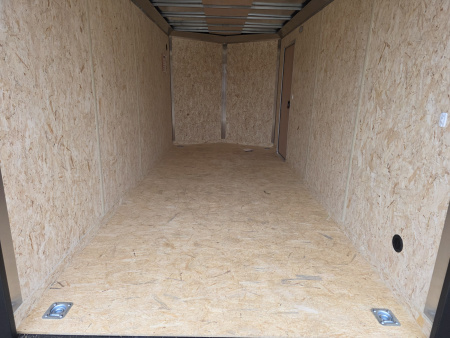 New 2026 Formula Trailers 7x16 7' 030 SEMI SCREWLESS DRINGS ALUM WHEELS SXS UTV GOLFCART Cargo / Enclosed Trailer