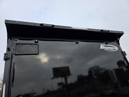 New 2026 Formula Trailers 8.5X20 10K GVWR 080 SCREWLESS EXTERIOR BLACKOUT 7' INSIDE ALUMINUM WHEELS UTV SXS CAR Cargo / Enclosed Trailer