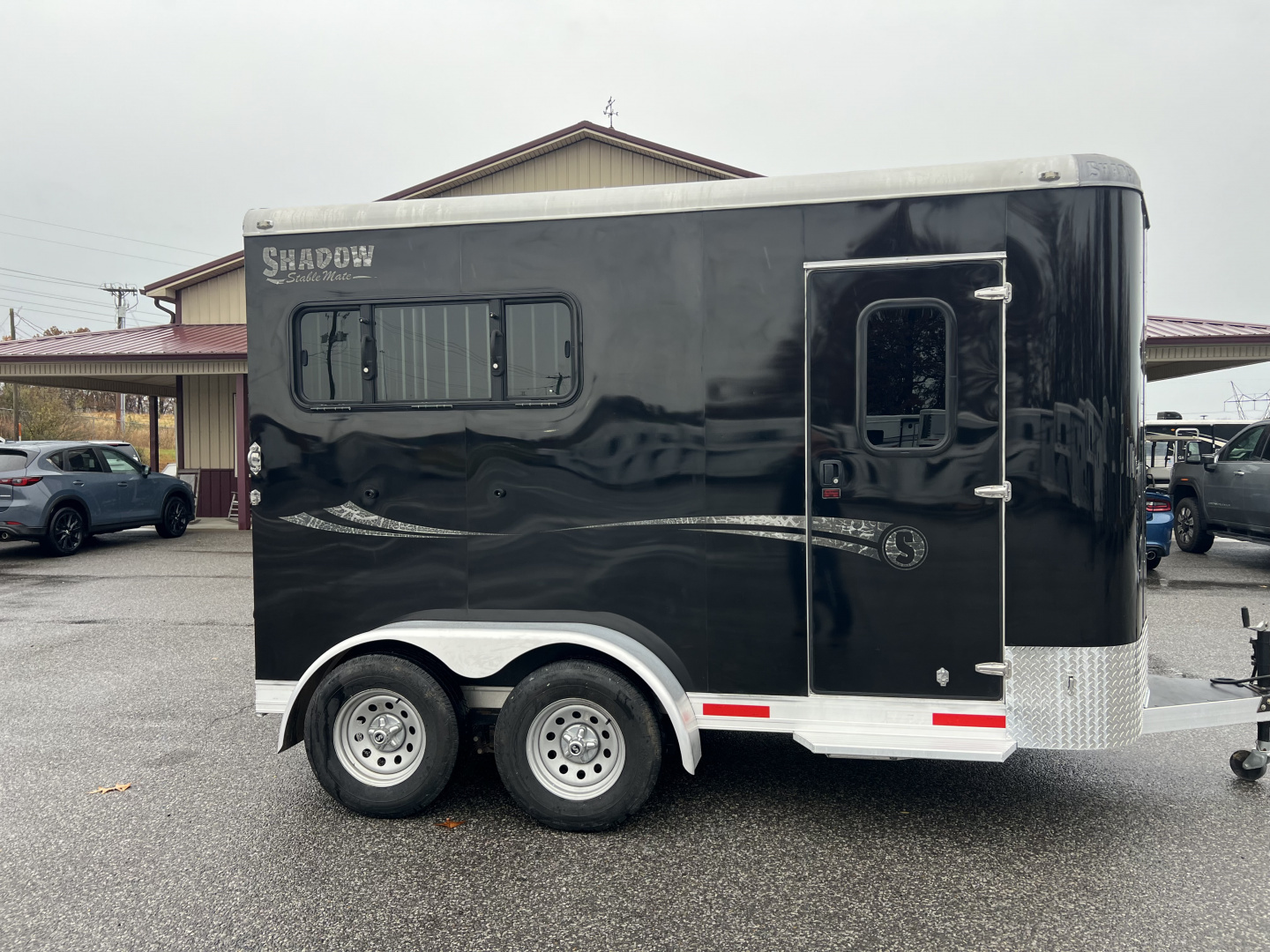 Used 2021 Shadow 2 HR BUMPER STABLE MATE Horse Trailer