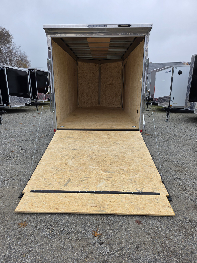 New 2026 Formula Trailers 7X14 SCREWLESS ENCLOSED CARGO TRAILER 7' INSIDE HEIGHT DRINGS RAMP DOOR Cargo