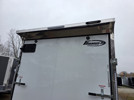 New 2026 Formula Trailers 7X14 SCREWLESS ENCLOSED CARGO TRAILER 7' INSIDE HEIGHT DRINGS RAMP DOOR Cargo
