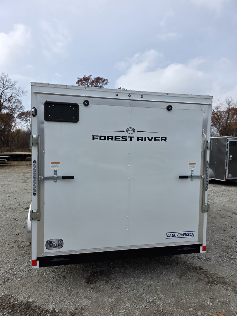 New 2026 US Cargo 7X14 TANDEM AXLE 6' TALL RAMP DOOR Cargo / Enclosed Trailer