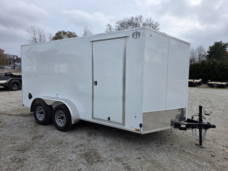 New 2026 US Cargo 7X14 TANDEM AXLE 6' TALL RAMP DOOR Cargo / Enclosed Trailer