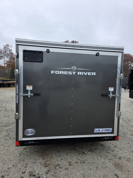 New 2026 US Cargo 7X14 TANDEM AXLE 6' TALL RAMP DOOR Cargo / Enclosed Trailer