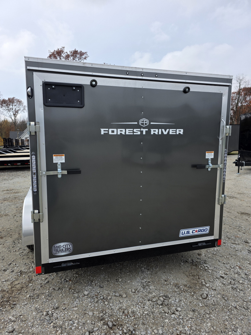 New 2026 US Cargo 7X14 TANDEM AXLE 6' TALL RAMP DOOR Cargo / Enclosed Trailer