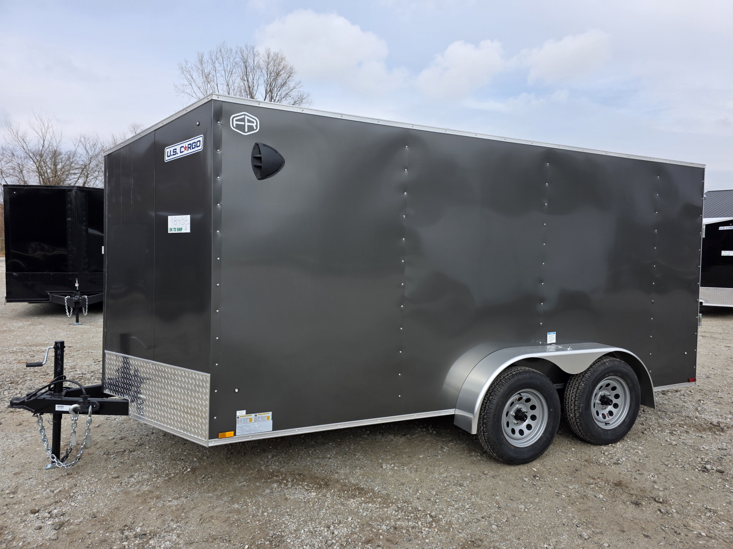 New 2026 US Cargo 7X14 TANDEM AXLE 6' TALL RAMP DOOR Cargo / Enclosed Trailer