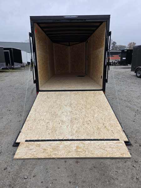 New 2026 US Cargo 7X16 TANDEM AXLE 6'6 TALL RAMP DOOR 080 POLYCORE SCREWLESS BLACKOUT Cargo / Enclosed Trailer