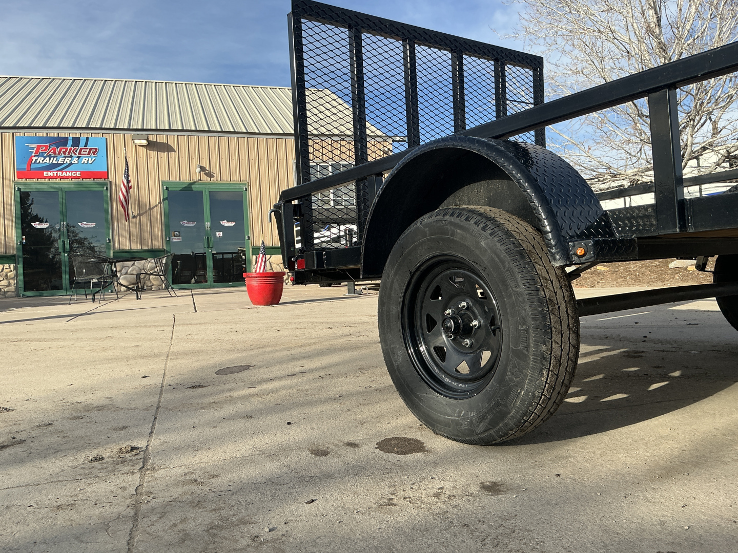 Used 2022 H&H Trailers H7610RS-030 Utility Trailer