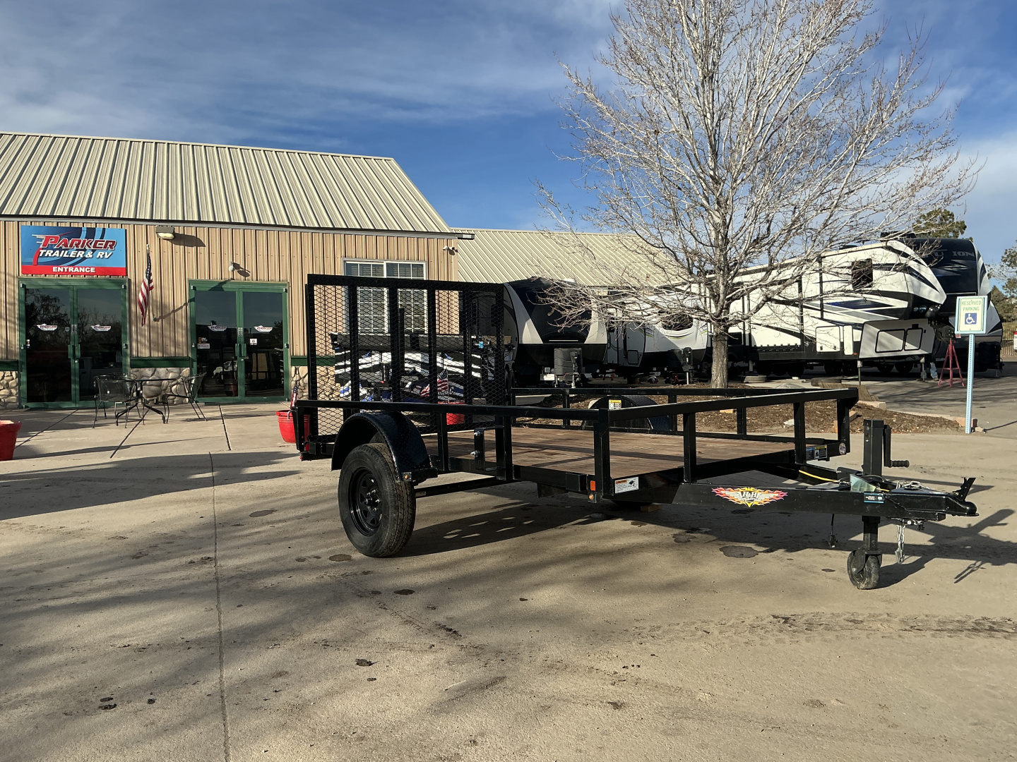 Used 2022 H&H Trailers H7610RS-030 Utility Trailer