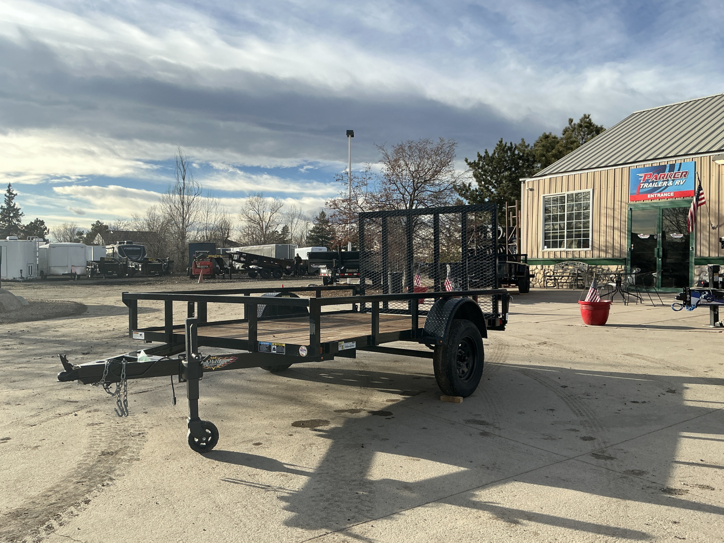 Used 2022 H&H Trailers H7610RS-030 Utility Trailer