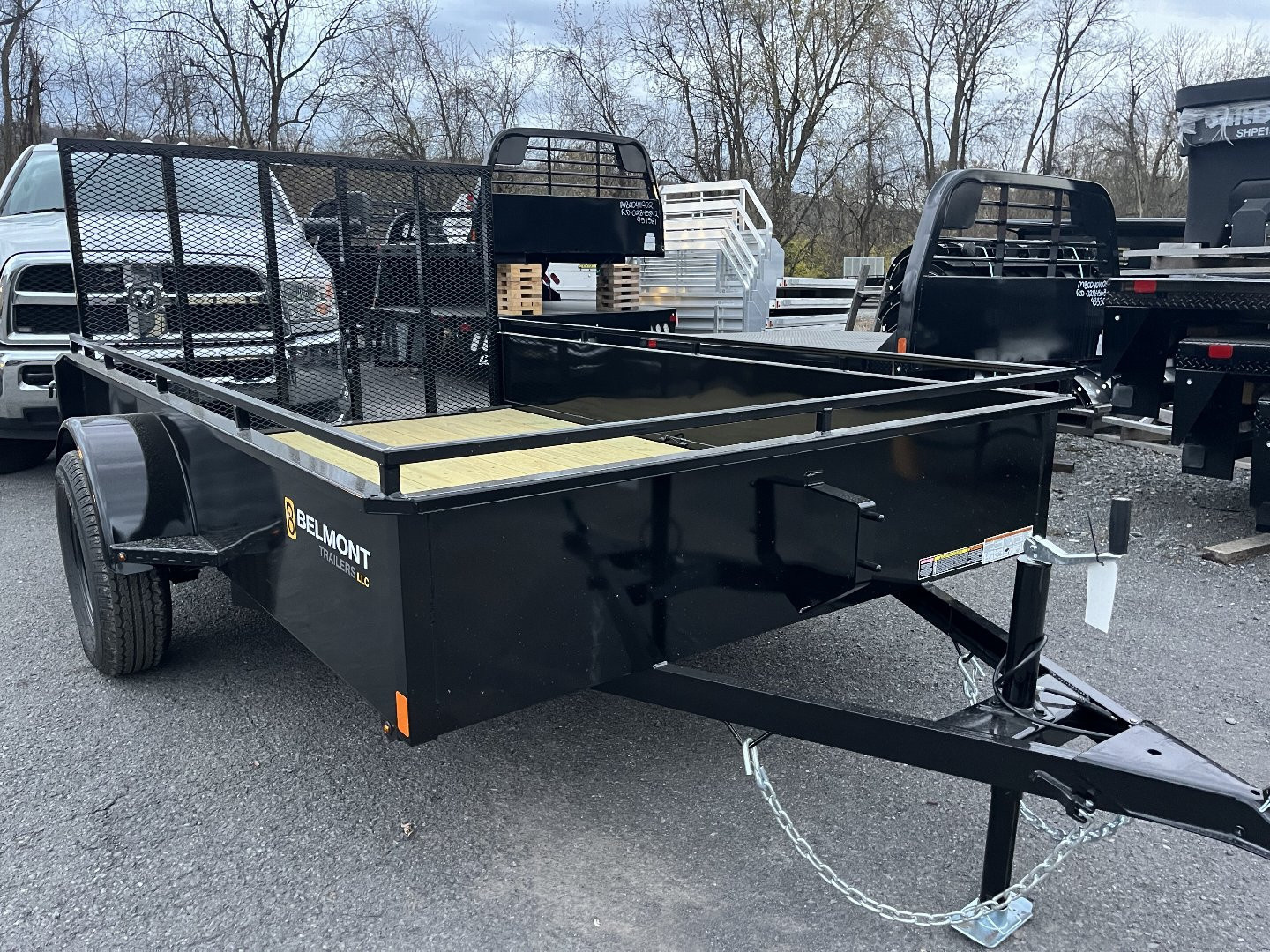 New 2026 Belmont - 6x10 Solid Side Utility - BLACK