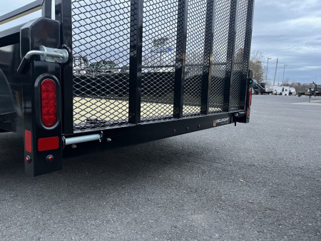 New 2026 Belmont - 6x10 Solid Side Utility - BLACK