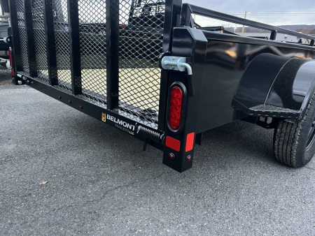 New 2026 Belmont - 6x10 Solid Side Utility - BLACK