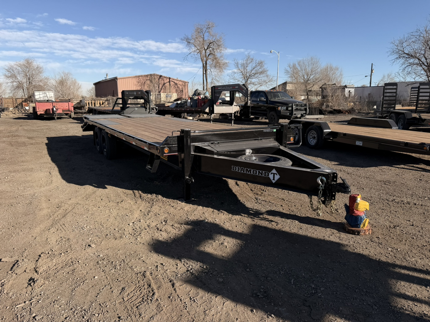 New 2026 Diamond T 8.5-24 Deckover Equipment Hauler 16K GVWR