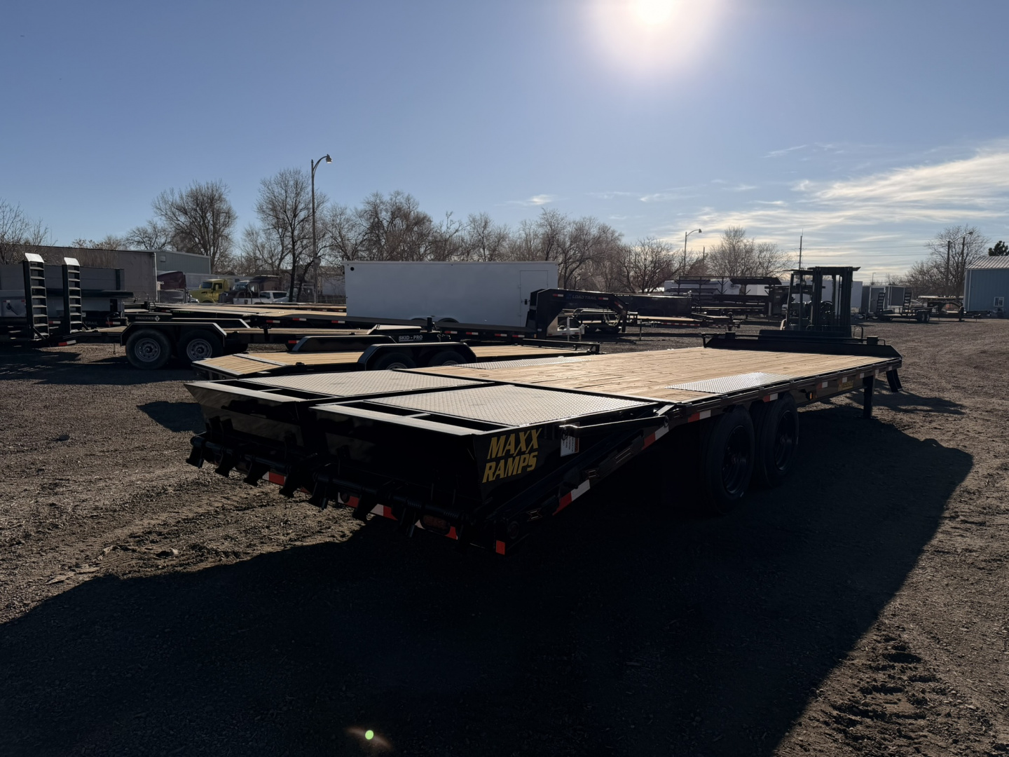 New 2026 Diamond T 8.5-24 Deckover Equipment Hauler 16K GVWR