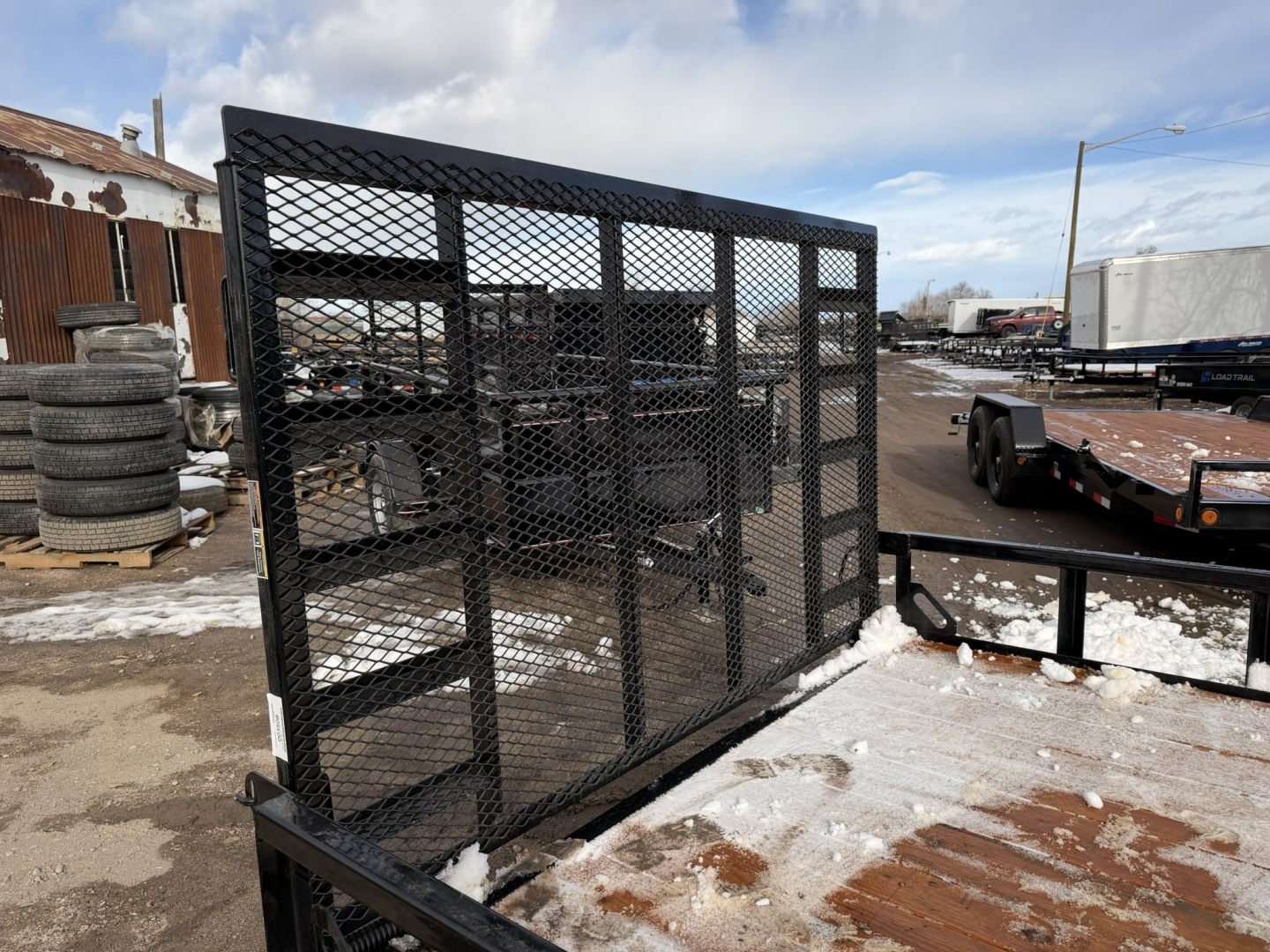 New 2026 Load Trail 7-16 Tandem Axle Ramp Gate Utility 7K GVWR