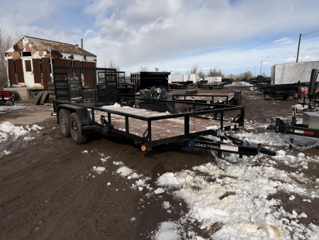 New 2025 Load Trail 7-16 Tandem Axle Ramp Gate Utility 7K GVWR