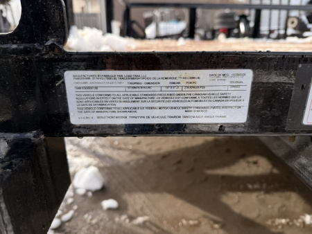 New 2026 Load Trail 7-16 Tandem Axle Ramp Gate Utility 7K GVWR