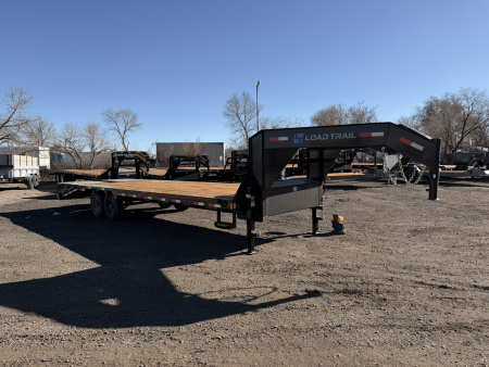 New 2026 Load Trail 8.5-28 Single Wheel Gooseneck Deckover Equipment Hauler 15.9K GVWR
