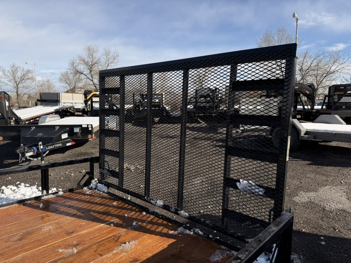 New 2026 Load Trail 7-16 Tandem Axle Ramp Gate Utility 7K GVWR