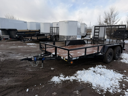 New 2026 Load Trail 7-14 Tandem Axle Ramp Gate Utility 7K GVWR
