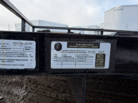 New 2026 Load Trail 7-14 Tandem Axle Ramp Gate Utility 7K GVWR