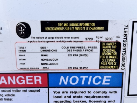 New 2026 X-On 8-20 Enclosed Cargo Trailer – Heavy Duty 14K GVWR