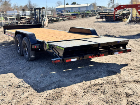 New 2026 Load Trail 7-HD22 I-Beam Equipment Hauler W/ Max Ramps 14K GVWR
