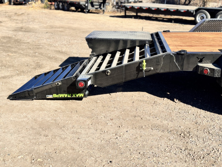 New 2026 Load Trail 7-HD22 I-Beam Equipment Hauler W/ Max Ramps 14K GVWR