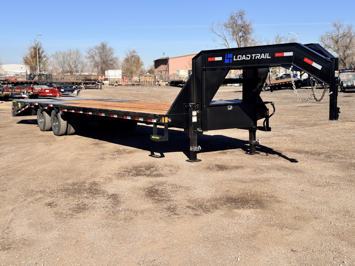 New 2026 Load Trail 8.5-32 Tandem Dual Gooseneck W/ MAX Ramps 24K GVWR