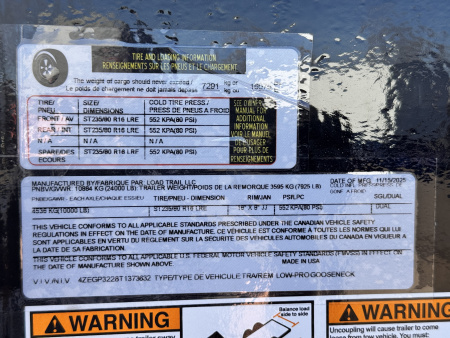 New 2026 Load Trail 8.5-32 Tandem Dual Gooseneck W/ MAX Ramps 24K GVWR