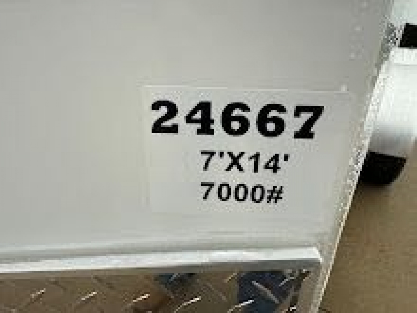 New 2025 United Trailers UJ-714TA35-8.5 Cargo / Enclosed Trailer