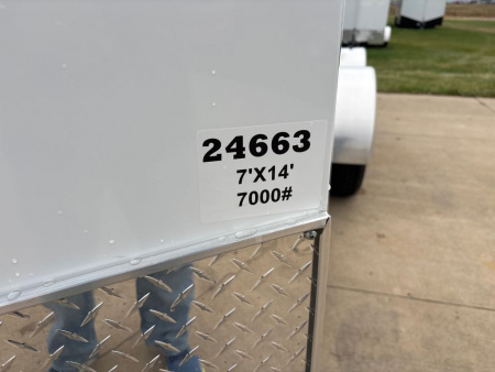 New 2026 United Trailers UJ-714TA35-8.5 Cargo / Enclosed Trailer