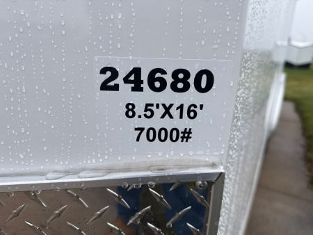 New 2026 United Trailers UJ-8.516TA35 Cargo / Enclosed Trailer