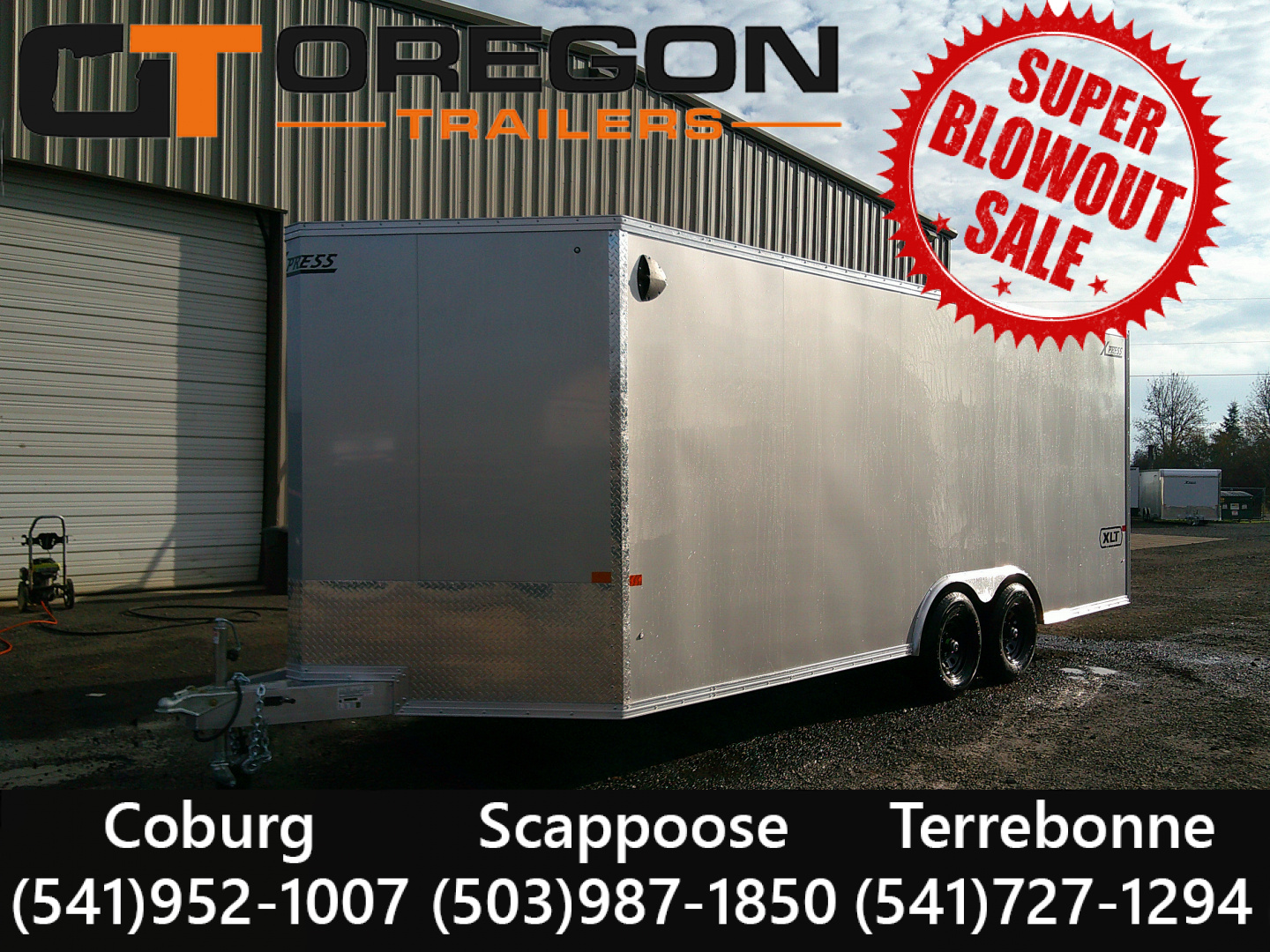 New 2026 ALCOM 8.5x20 10K Cargo / Enclosed Trailer