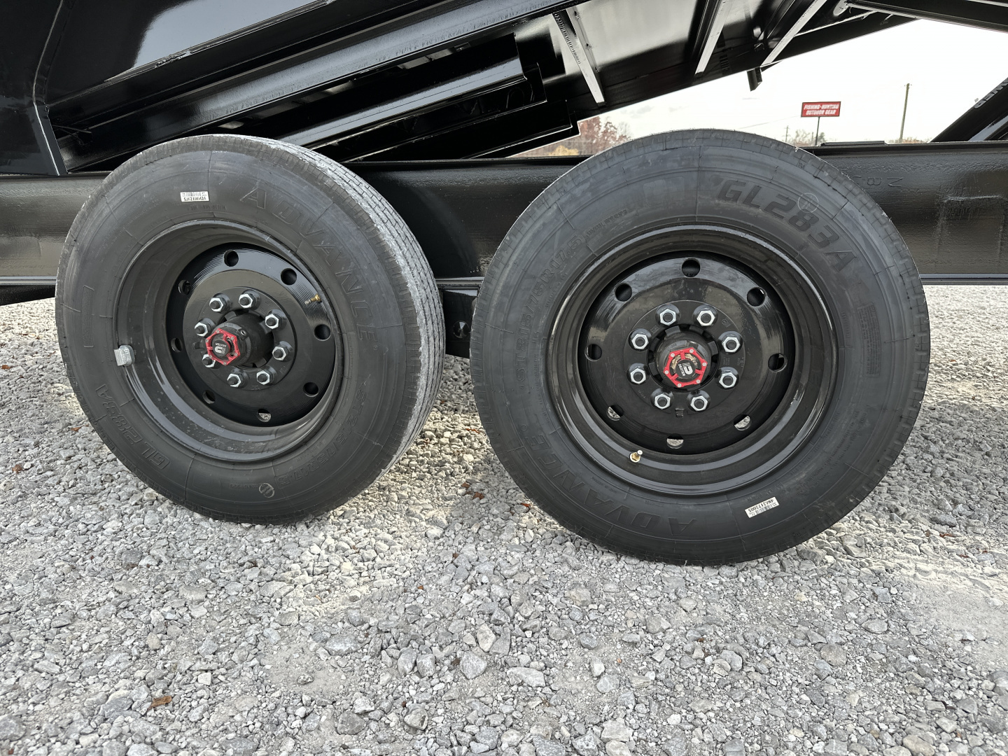 New Top Hat TH/ DX16- 83"X 16' (3FT SIDES) 17.5K Dump Trailer