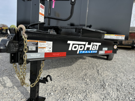 New Top Hat TH/ DX16- 83"X 16' (3FT SIDES) 17.5K Dump Trailer