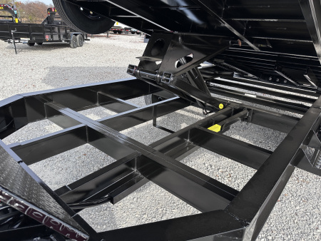 New Top Hat TH/ DX16- 83"X 16' (3FT SIDES) 17.5K Dump Trailer