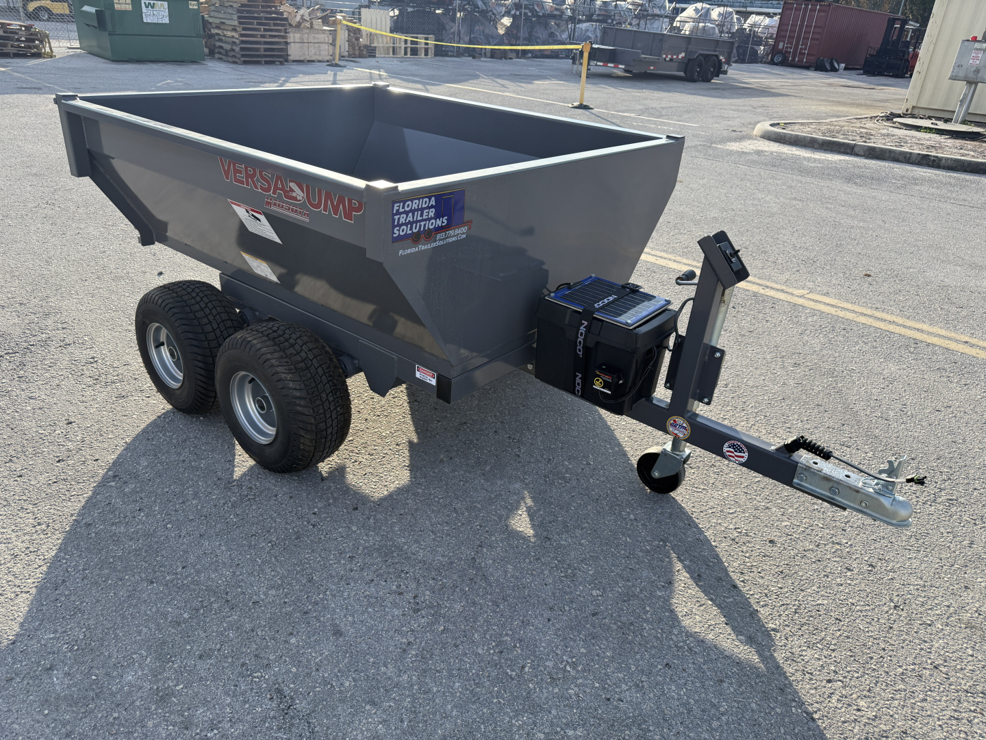 New 2026 Midsota 36x5 Mini Dump 4K Dump Trailer